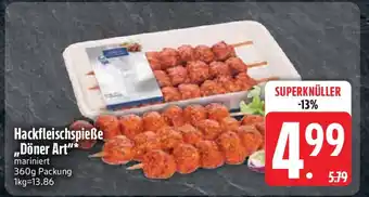 Edeka Hackfleischspieße ,,Döner Art"* Angebot