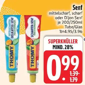 Edeka THOMY Senf Angebot