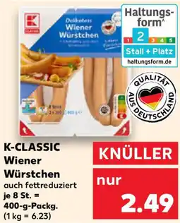 Kaufland K-CLASSIC Wiener Würstchen Angebot
