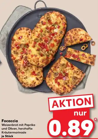 Kaufland Focaccia Angebot