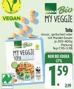 Edeka EDEKA Bio MY VEGGIE Tofu Angebot