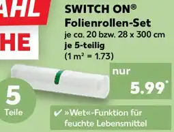 Kaufland SWITCH ON Folienrollen-Set Angebot