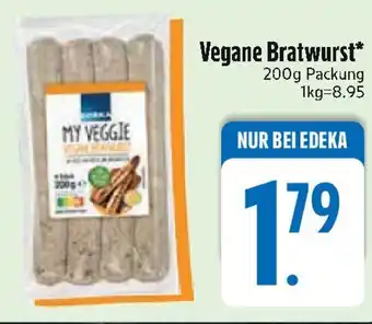 Edeka EDEKA MY VEGGIE Vegane Bratwurst Angebot