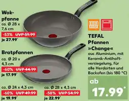 Kaufland TEFAL Pfannen Change Angebot