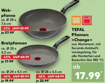 Kaufland TEFAL Pfannen Change Angebot
