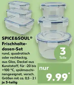 Kaufland SPICE&SOUL Frischhaltedosen-Set Angebot