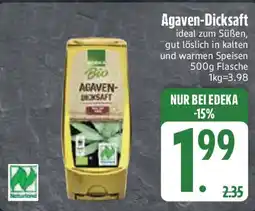 Edeka EDEKA Bio Agaven-Dicksaft Angebot