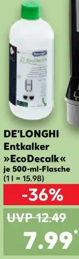 Kaufland DE'LONGHI Entkalker EcoDecalk Angebot