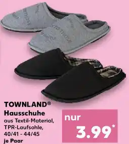 Kaufland TOWNLAND Hausschuhe Angebot