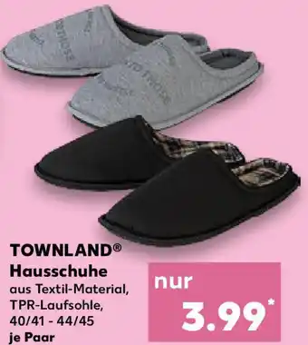 Kaufland TOWNLAND Hausschuhe Angebot