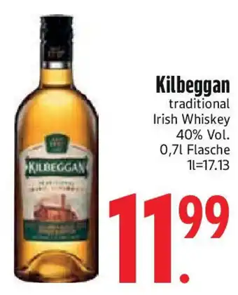 Edeka Kilbeggan traditional Irish Whiskey Angebot