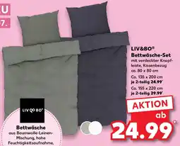 Kaufland LIV&BO Bettwäsche-Set Angebot