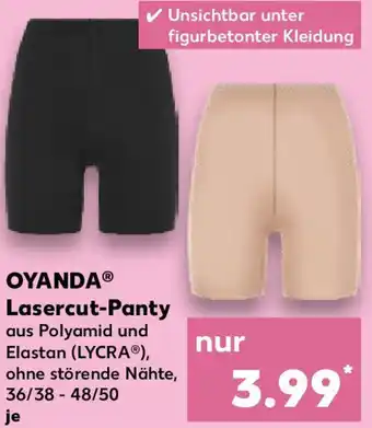 Kaufland OYANDA Lasercut-Panty Angebot