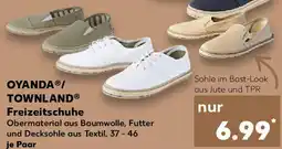 Kaufland OYANDA/ TOWNLAND Freizeitschuhe Angebot