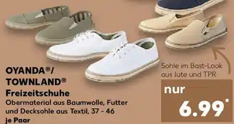 Kaufland OYANDA/ TOWNLAND Freizeitschuhe Angebot