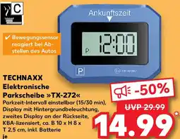 Kaufland TECHNAXX Elektronische Parkscheibe TX-272 Angebot