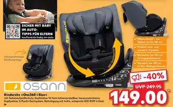 Kaufland Osann Kindersitz One360 i-Size Angebot