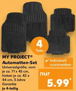 Kaufland MY PROJECT Automatten-Set Angebot