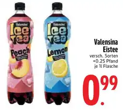 Edeka Valensina Eistee Angebot