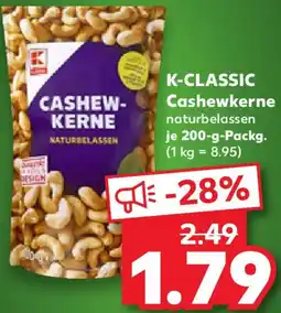 Kaufland K-CLASSIC Cashewkerne Angebot