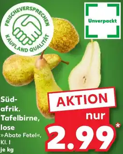 Kaufland Südafrik. Tafelbirne, lose Angebot