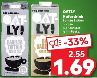 Kaufland OATLY Haferdrink Angebot