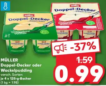 Kaufland MÜLLER Doppel-Decker oder Wackelpudding Angebot