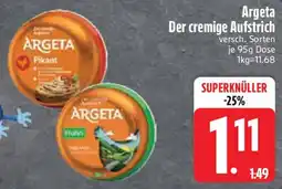 Edeka Argeta Der cremige Aufstrich Angebot