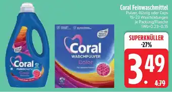 Edeka Coral Feinwaschmittel Angebot