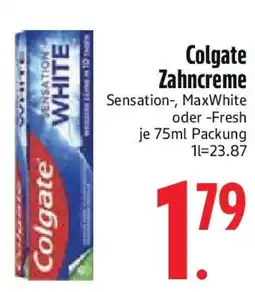 Edeka Colgate Zahncreme Angebot
