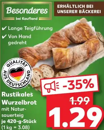 Kaufland Rustikales Wurzelbrot Angebot