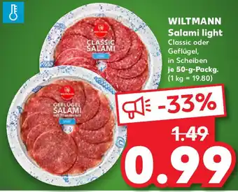 Kaufland WILTMANN Salami light Angebot