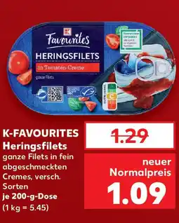 Kaufland K-FAVOURITES Heringsfilets Angebot