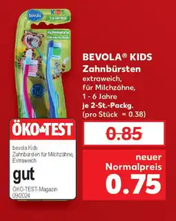 Kaufland BEVOLA KIDS Zahnbürsten Angebot