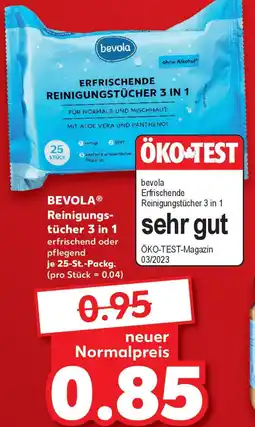 Kaufland BEVOLA Reinigungs- tücher 3 in 1 Angebot