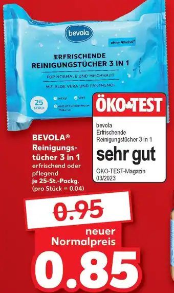 Kaufland BEVOLA Reinigungs- tücher 3 in 1 Angebot