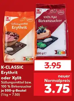 Kaufland K-CLASSIC oder Xylit Angebot