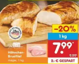 Netto Marken-Discount Hähnchen- Brustfilet Angebot