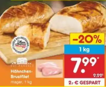 Netto Marken-Discount Hähnchen- Brustfilet Angebot