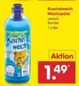 Netto Marken-Discount Kuschelweich Weichspüler Angebot