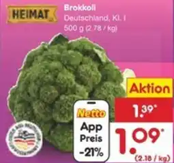 Netto Marken-Discount HEIMAT Brokkoli Angebot