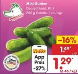 Netto Marken-Discount Mini Gurken Angebot