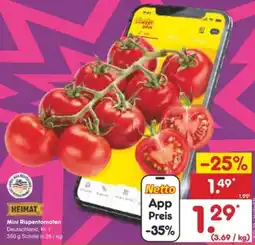 Netto Marken-Discount HEIMAT Mini Rispentomaten Angebot