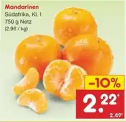 Netto Marken-Discount Mandarinen Angebot