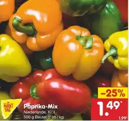 Netto Marken-Discount MARKT TAG Paprika-Mix Angebot
