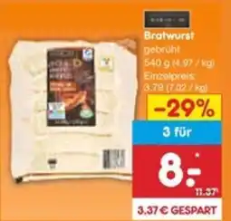 Netto Marken-Discount Bratwurst gebrüht Angebot