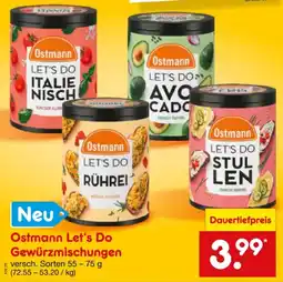Netto Marken-Discount Ostmann Let's Do Gewürzmischungen Angebot