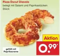 Netto Marken-Discount Pizza Donut Diavolo Angebot