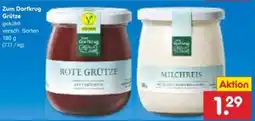 Netto Marken-Discount Zum Dorfkrug Grütze Angebot