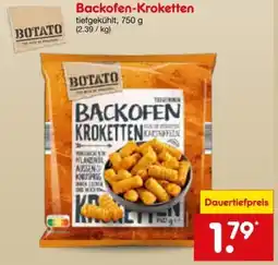 Netto Marken-Discount BOTATO Backofen-Kroketten Angebot